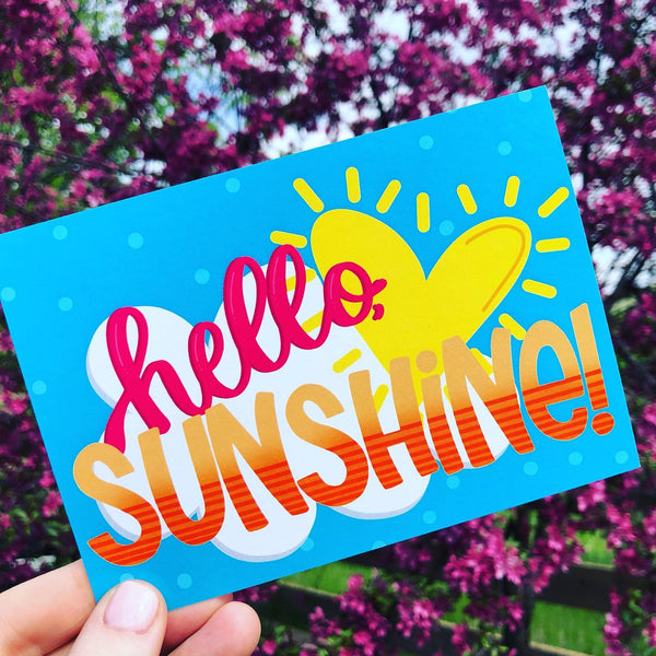 Hello, Sunshine! - Postcard