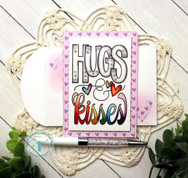 Hugs & Kisses - Clear Stamp