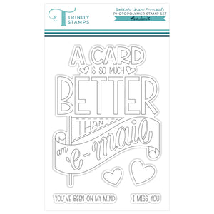 Better Than Email - Clear Stamp