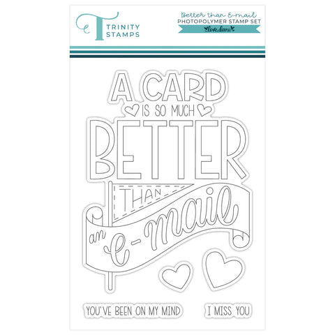 Better Than Email - Clear Stamp