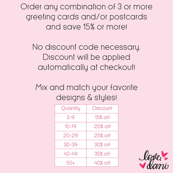 One in a Melon - Greeting Card