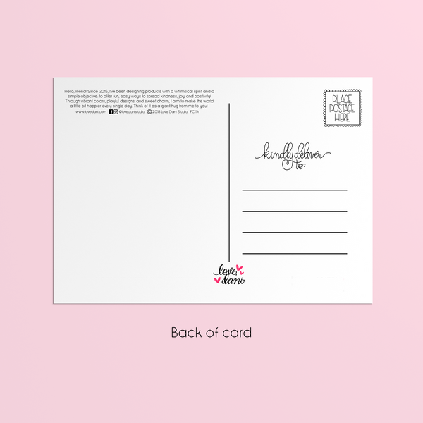 Thanks a Melon - Postcard