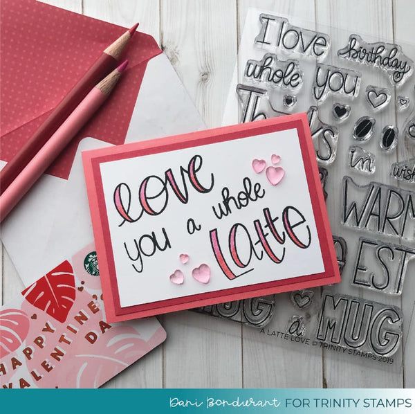 A Latte Love - Clear Stamp