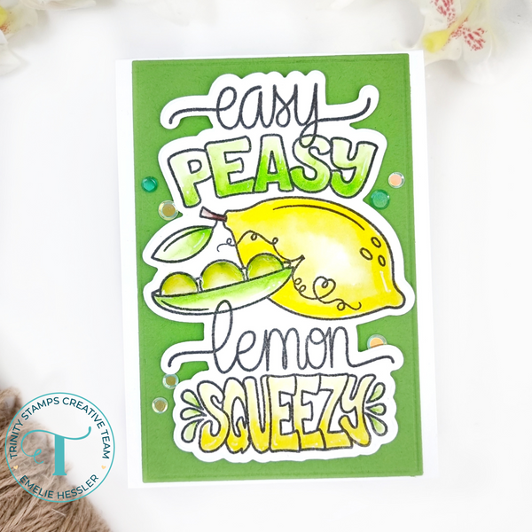 Easy Peasy - Clear Stamp