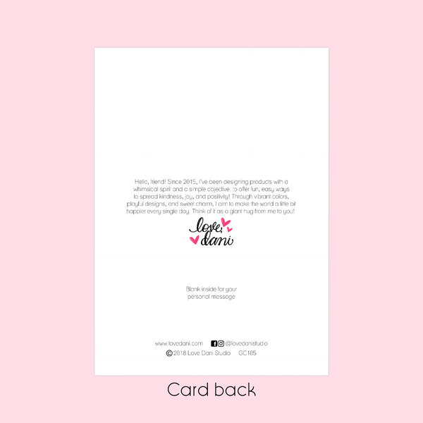 Rooting for You Greeting Card