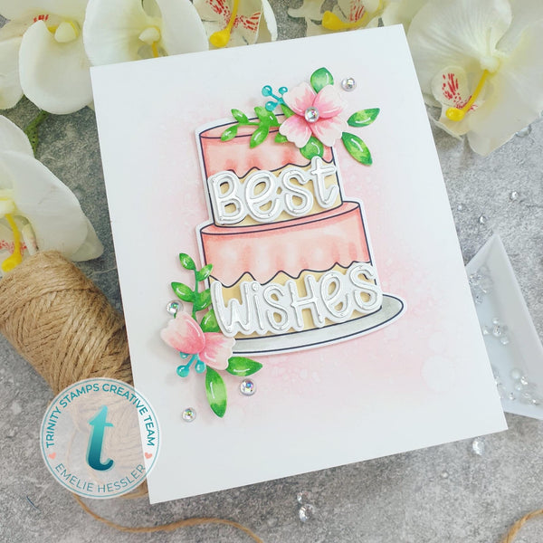 Best Wishes - Clear Stamp
