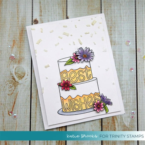 Best Wishes - Clear Stamp