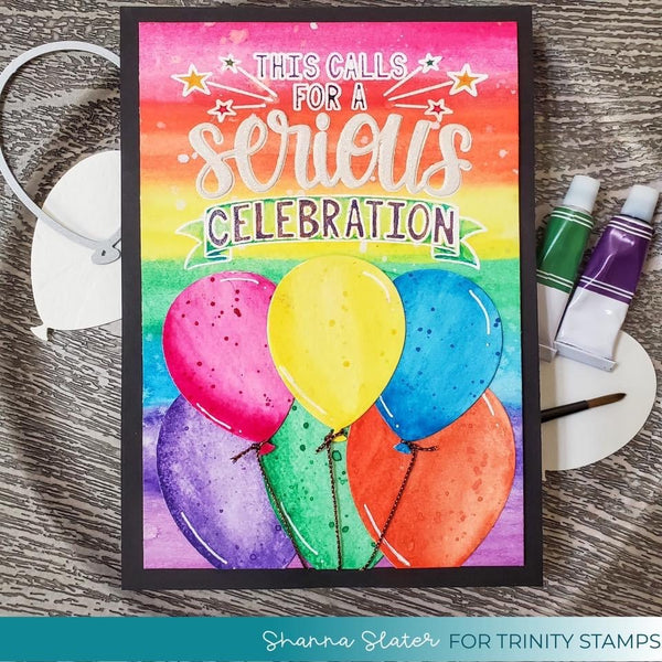 Serious Celebration - Clear Stamp