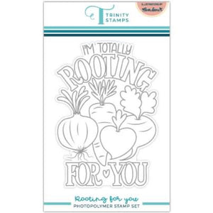 Rooting For You - Clear Stamp