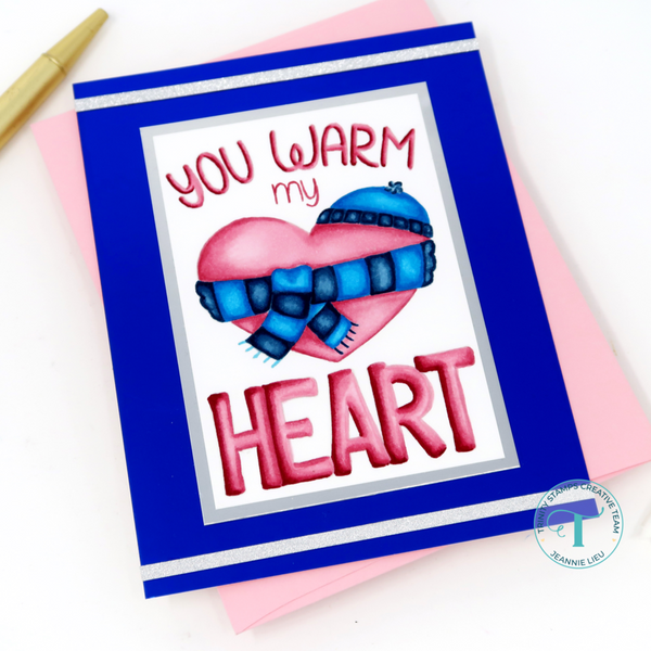 Warm Heart - Clear Stamp
