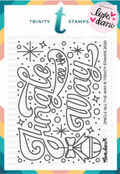 Jingle All the Way - Clear Stamp