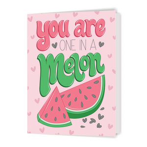 One in a Melon - Greeting Card