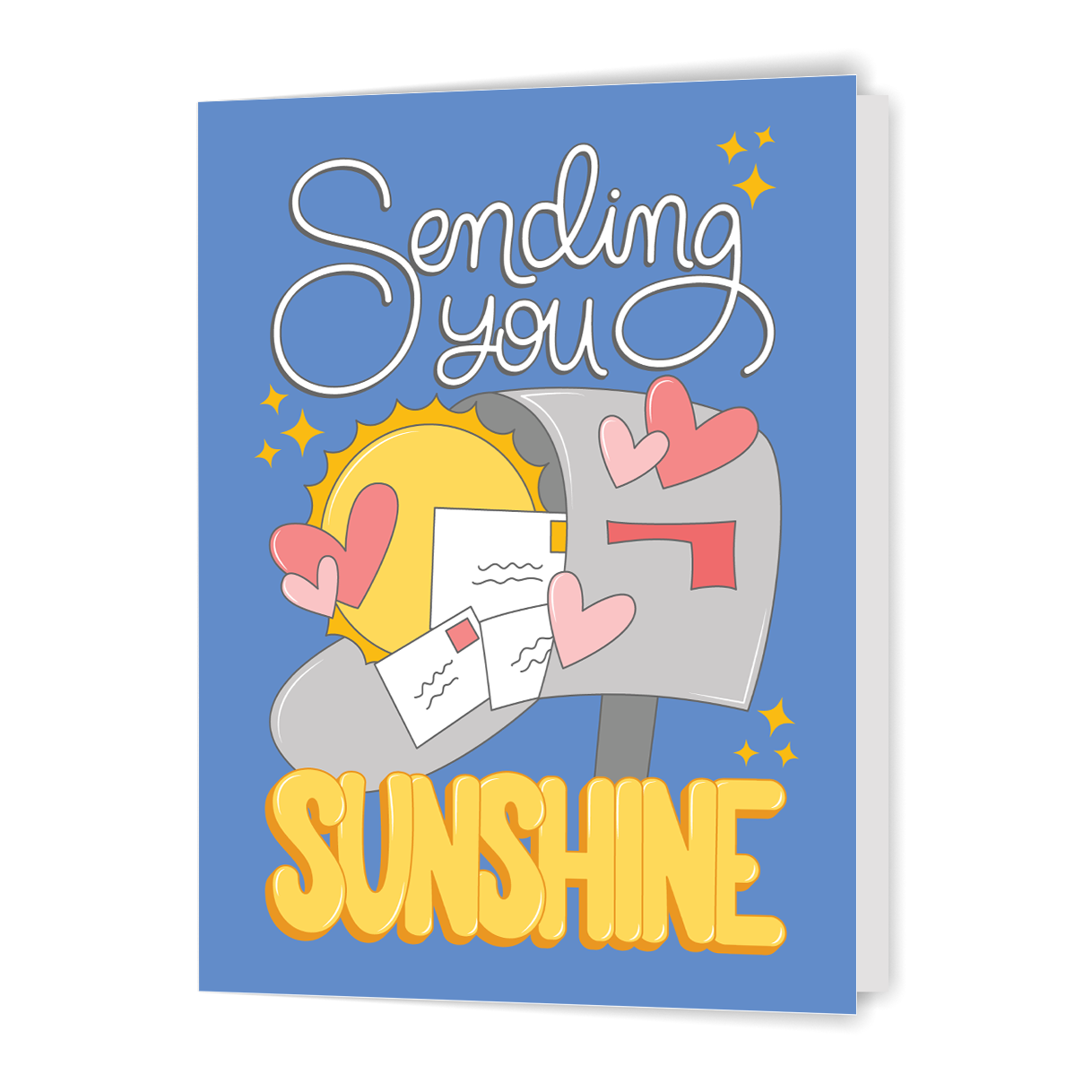 Sending You Sunshine - Greeting Card