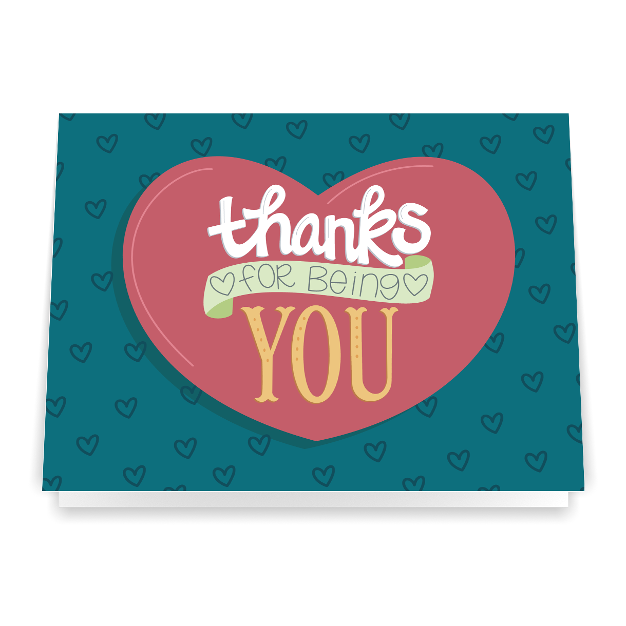 Thanks For Being You - Greeting Card
